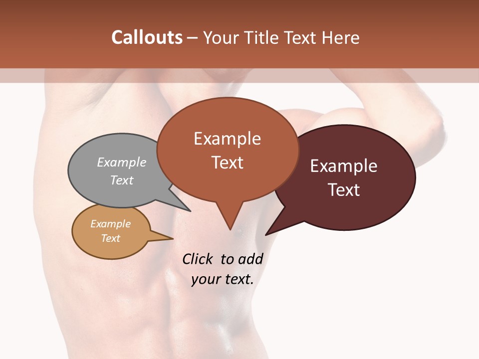 Mirthful Executive Mustache PowerPoint Template