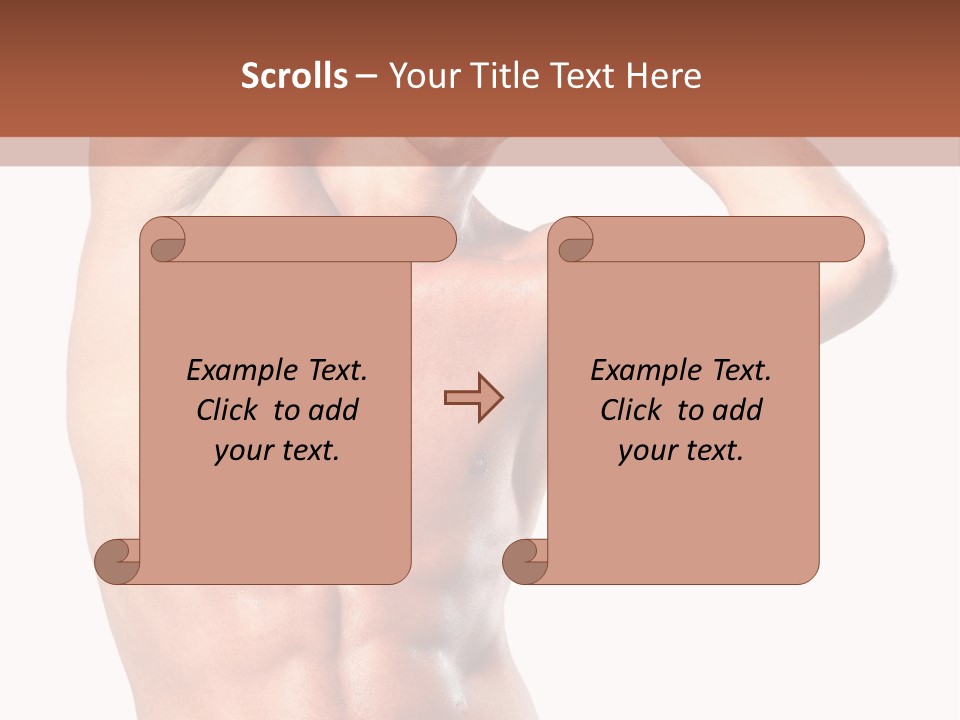 Mirthful Executive Mustache PowerPoint Template