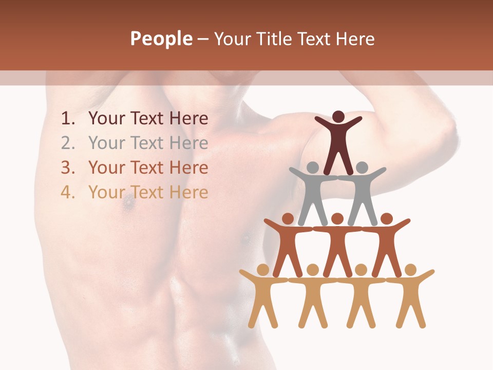 Mirthful Executive Mustache PowerPoint Template