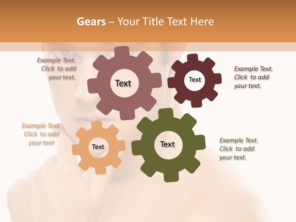 Man Droll Pleasure PowerPoint Template