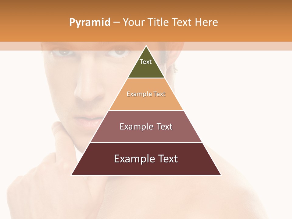 Man Droll Pleasure PowerPoint Template