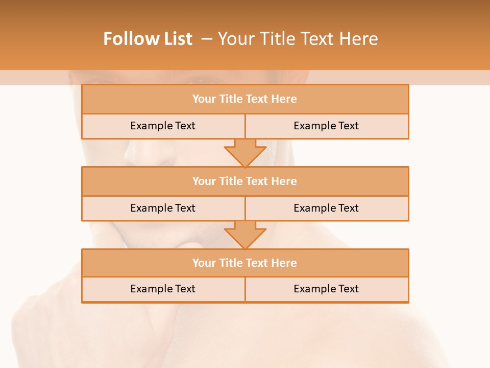 Man Droll Pleasure PowerPoint Template