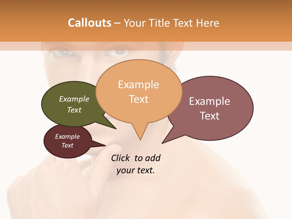 Man Droll Pleasure PowerPoint Template