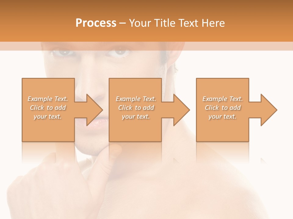 Man Droll Pleasure PowerPoint Template