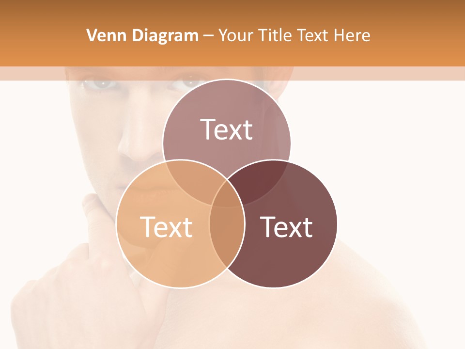 Man Droll Pleasure PowerPoint Template