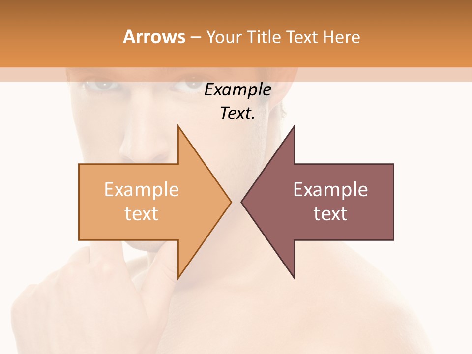 Man Droll Pleasure PowerPoint Template