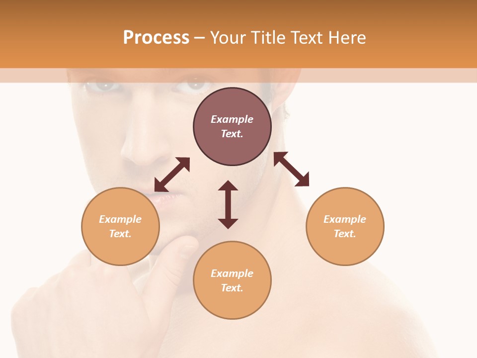 Man Droll Pleasure PowerPoint Template