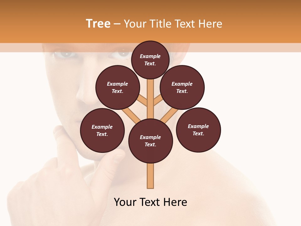 Man Droll Pleasure PowerPoint Template