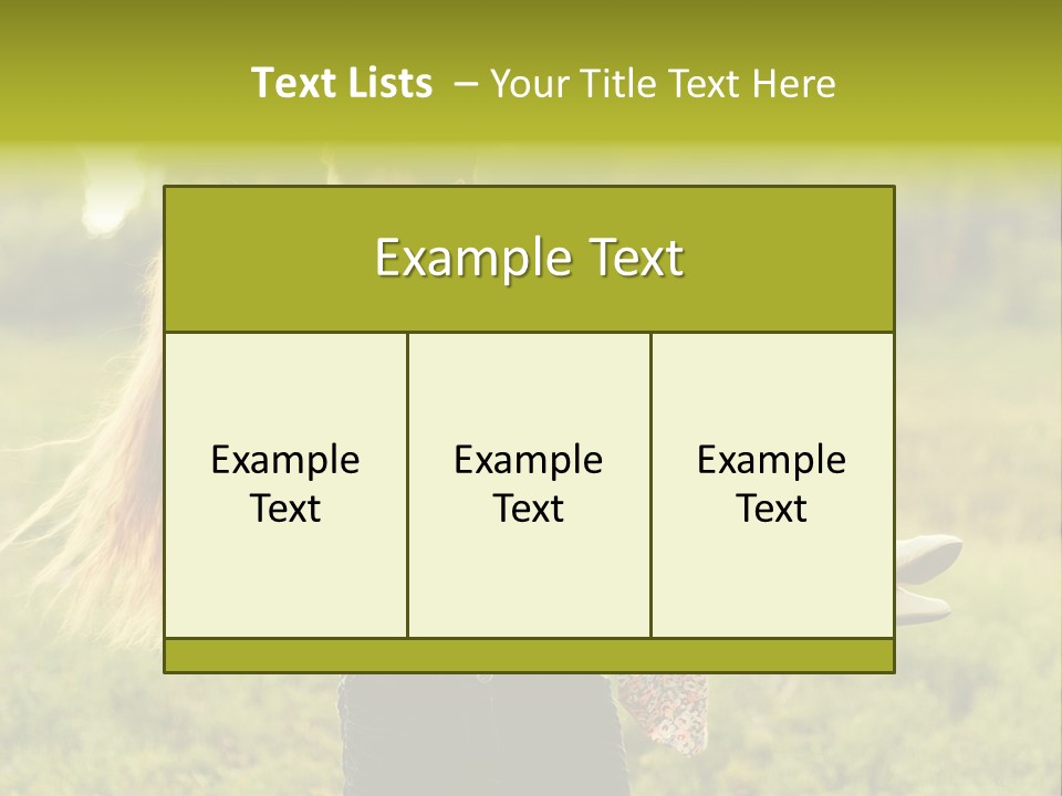 A Man Carrying A Woman On His Back In A Field PowerPoint Template