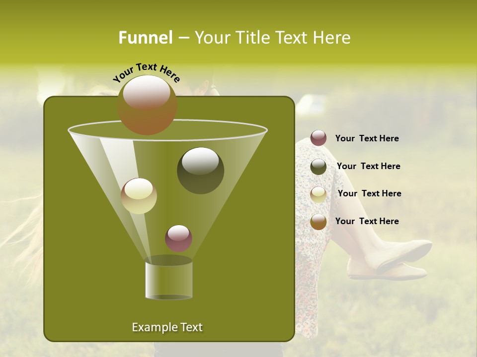 A Man Carrying A Woman On His Back In A Field PowerPoint Template