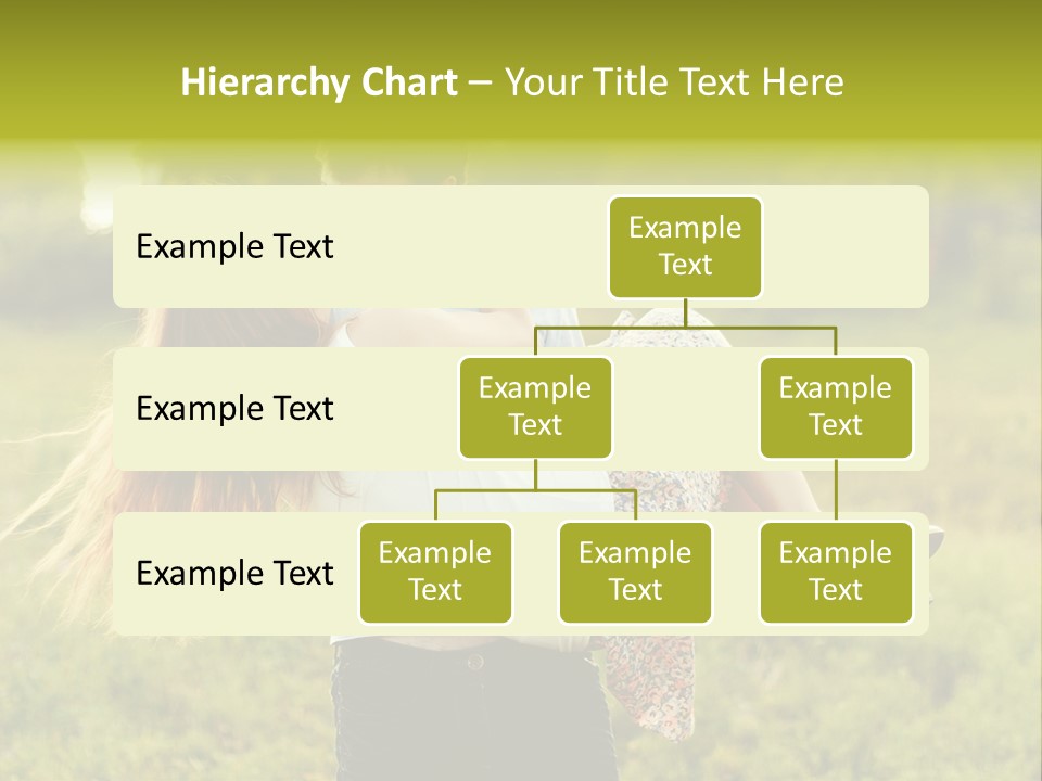 A Man Carrying A Woman On His Back In A Field PowerPoint Template