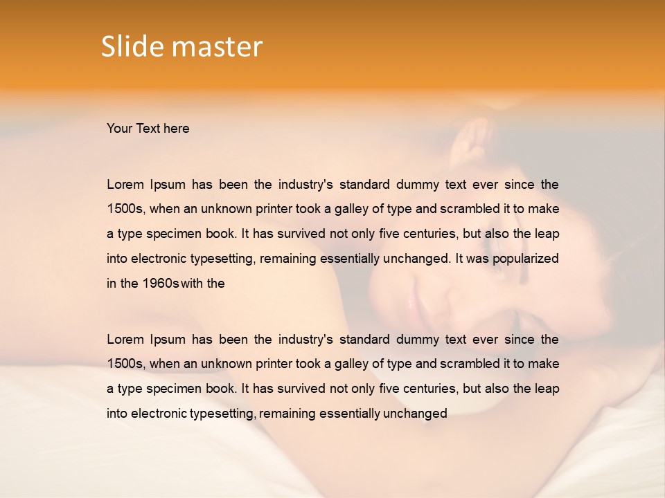 Married Marriage Dining PowerPoint Template