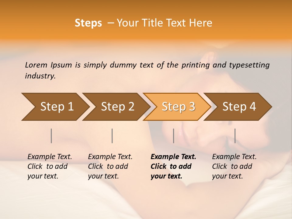 Married Marriage Dining PowerPoint Template