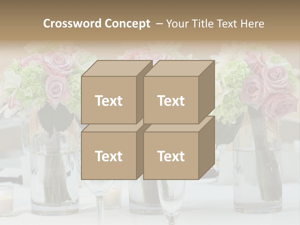 Married Marriage Dining PowerPoint Template