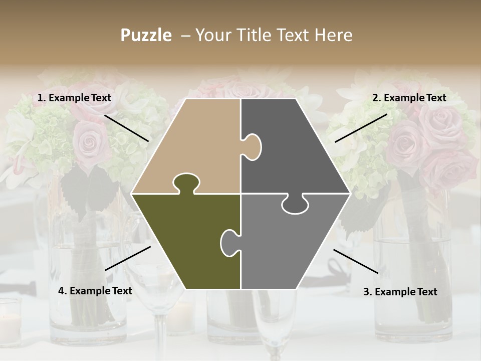 Married Marriage Dining PowerPoint Template