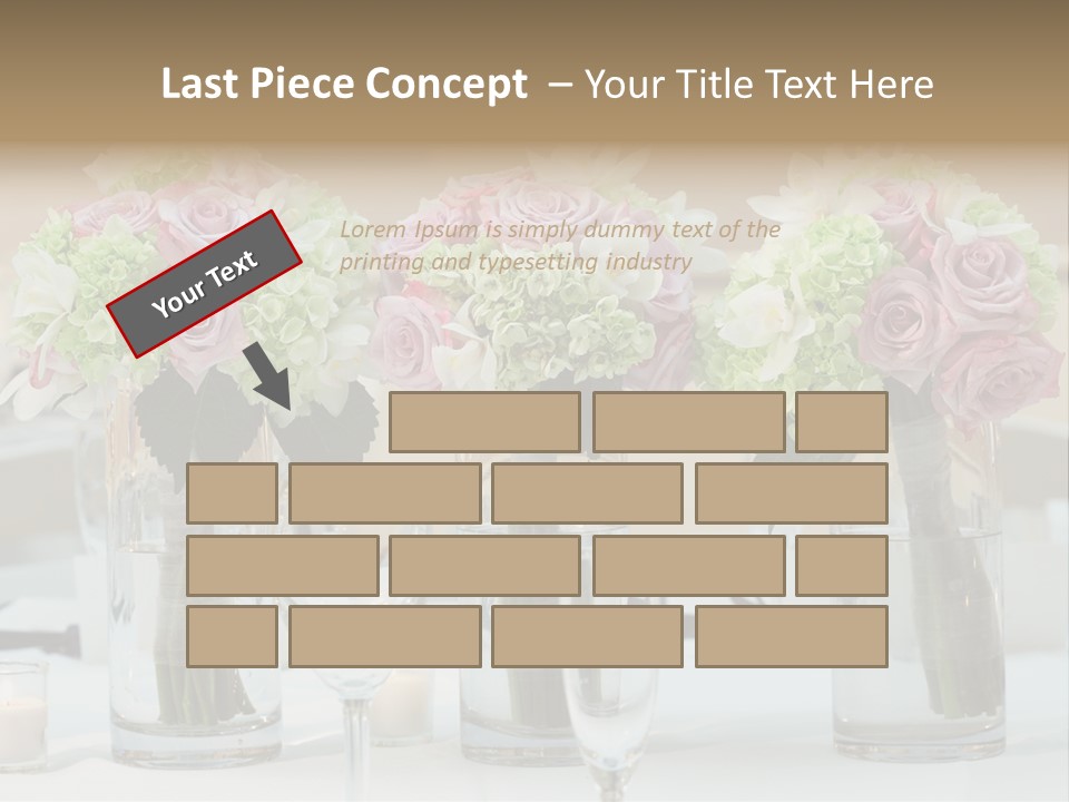 Married Marriage Dining PowerPoint Template