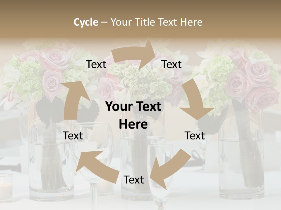 Married Marriage Dining PowerPoint Template