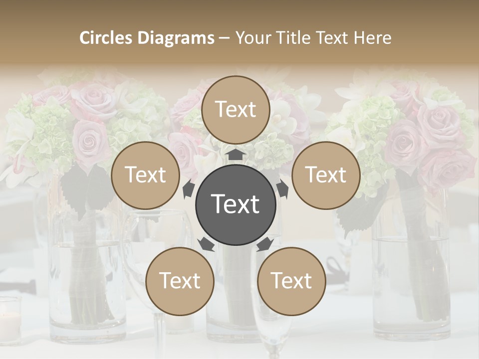 Married Marriage Dining PowerPoint Template