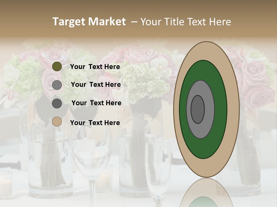 Married Marriage Dining PowerPoint Template