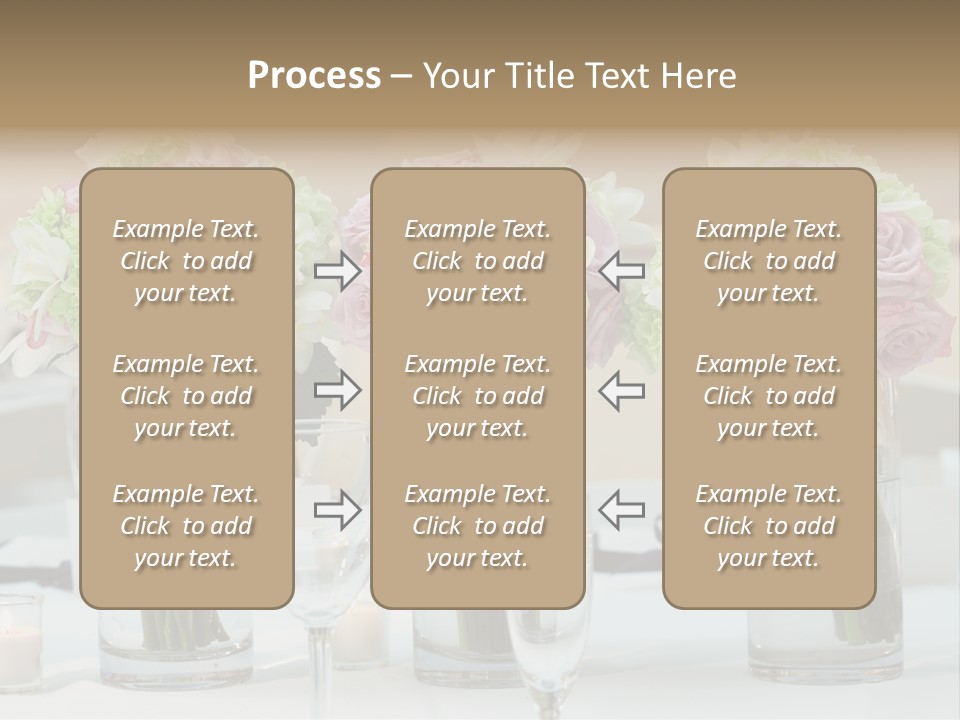 Married Marriage Dining PowerPoint Template