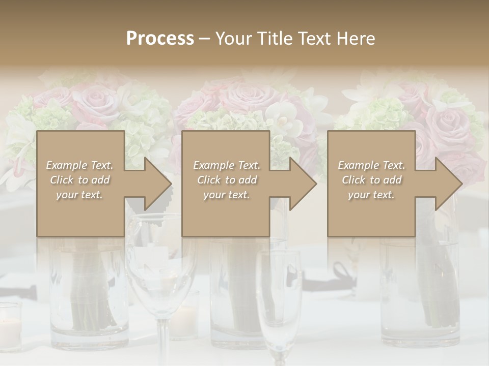 Married Marriage Dining PowerPoint Template