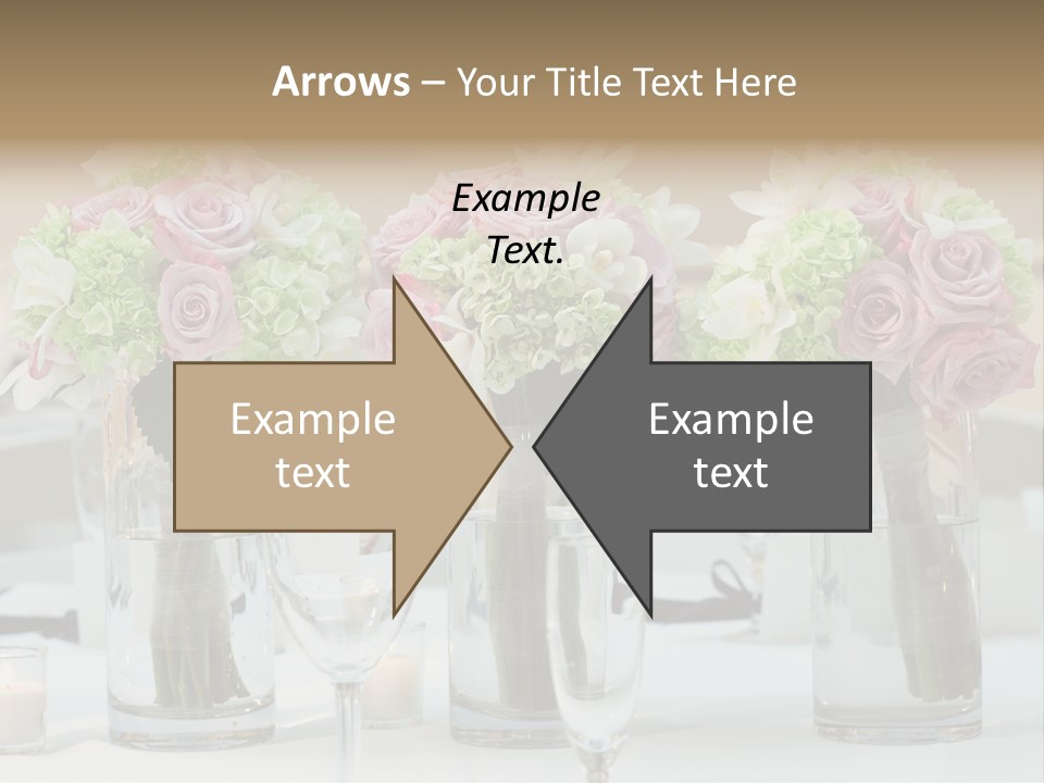 Married Marriage Dining PowerPoint Template