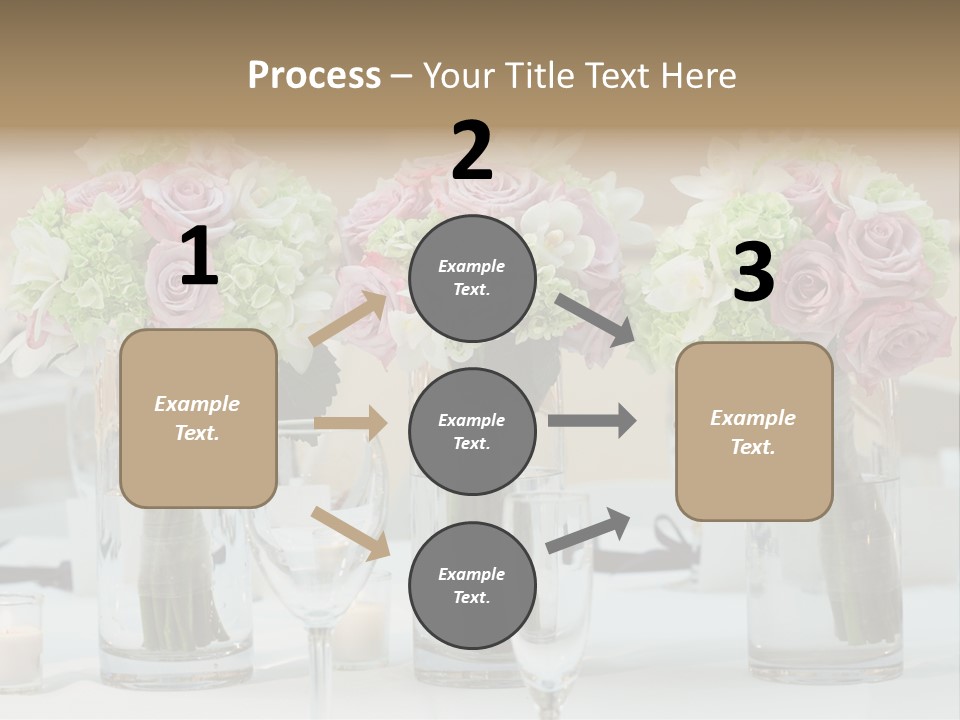 Married Marriage Dining PowerPoint Template