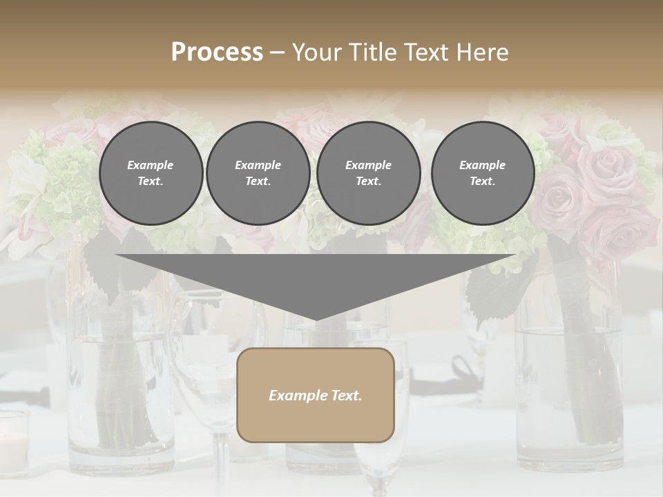 Married Marriage Dining PowerPoint Template