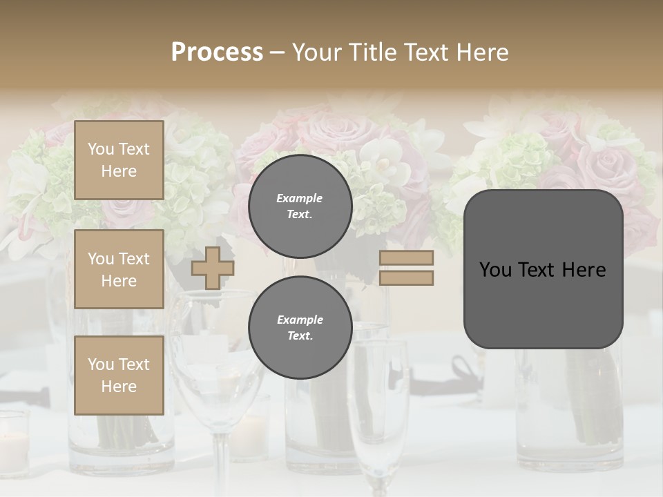 Married Marriage Dining PowerPoint Template