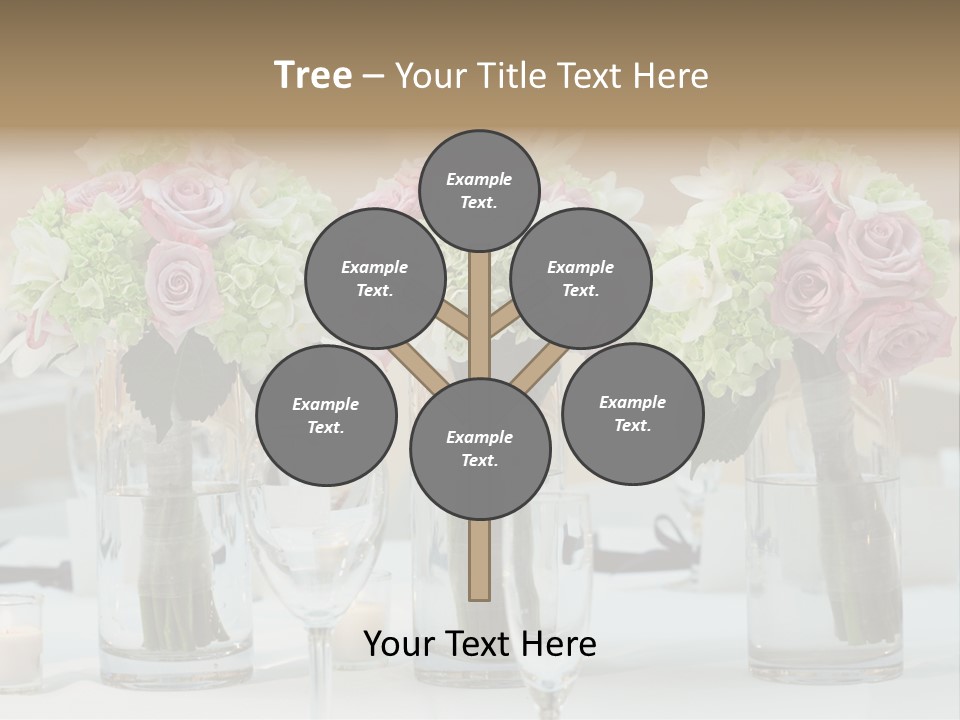 Married Marriage Dining PowerPoint Template