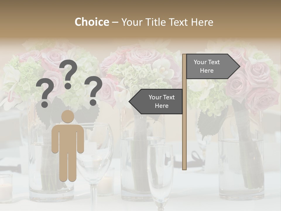 Married Marriage Dining PowerPoint Template