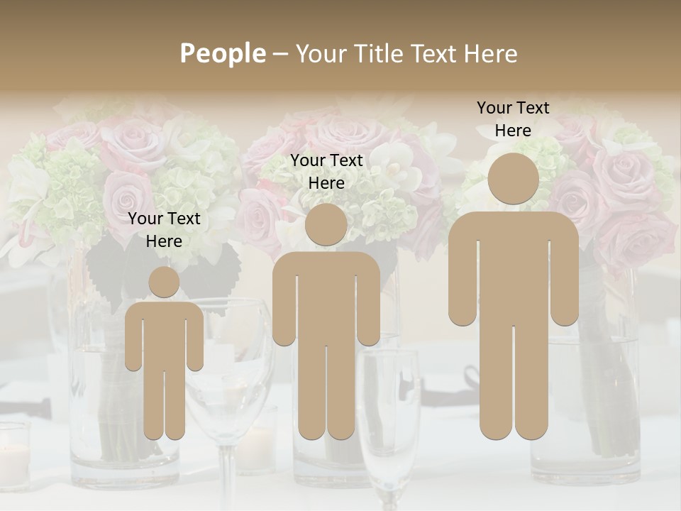 Married Marriage Dining PowerPoint Template