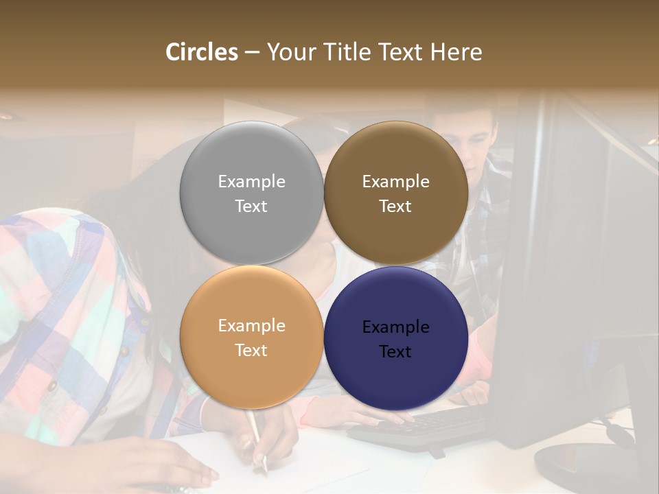 Group Education Trainee PowerPoint Template
