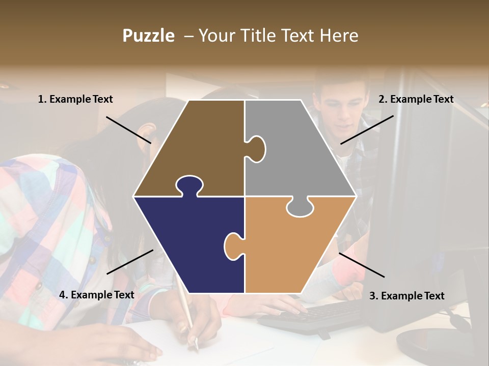 Group Education Trainee PowerPoint Template