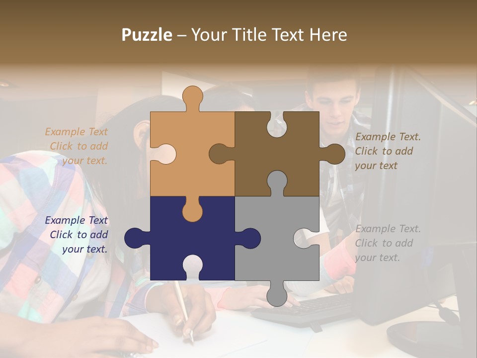 Group Education Trainee PowerPoint Template