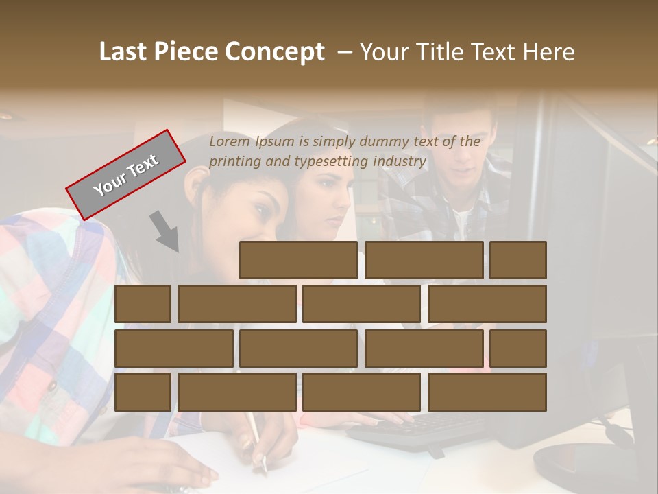 Group Education Trainee PowerPoint Template