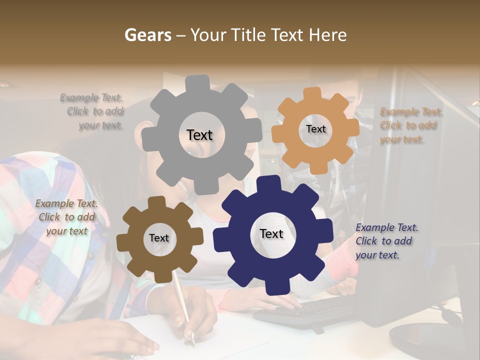Group Education Trainee PowerPoint Template