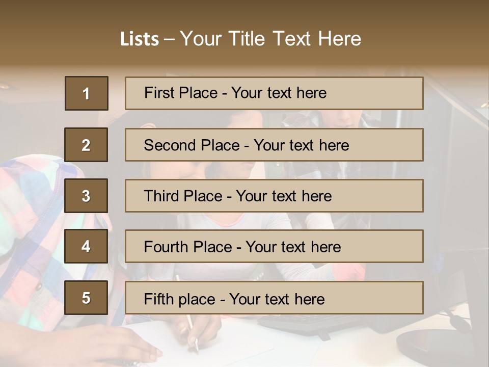 Group Education Trainee PowerPoint Template