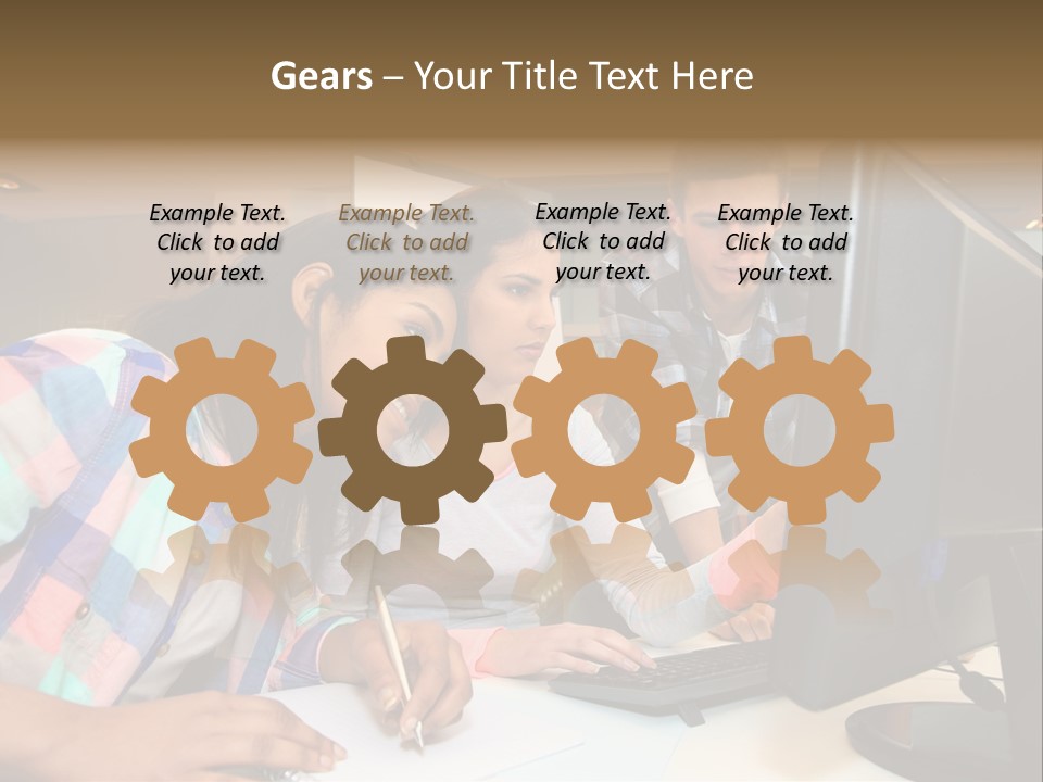 Group Education Trainee PowerPoint Template