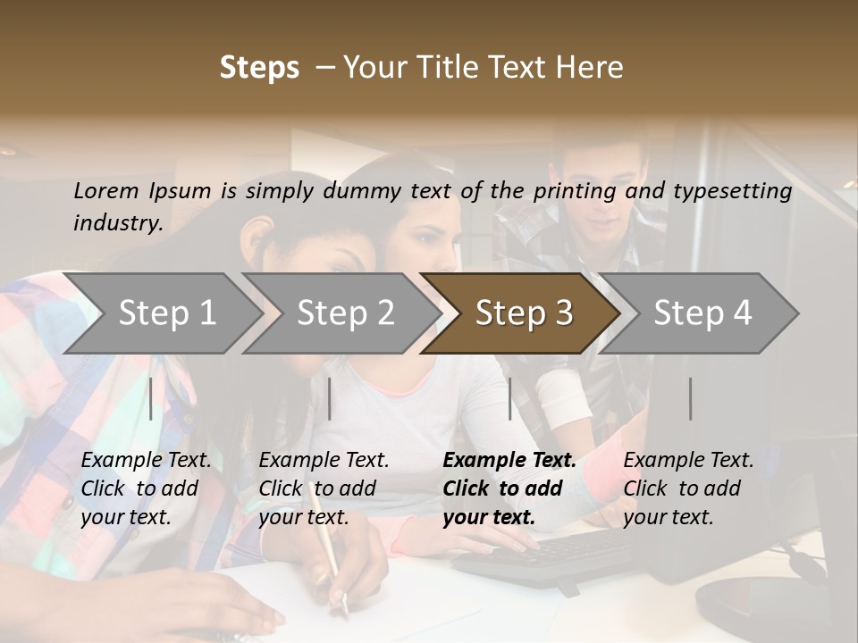 Group Education Trainee PowerPoint Template