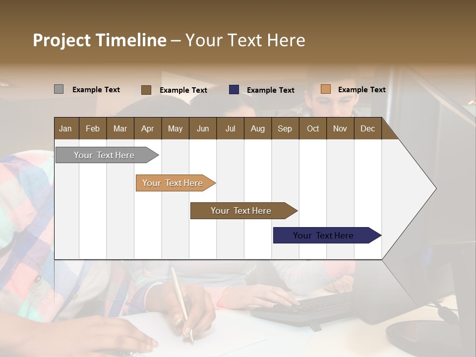 Group Education Trainee PowerPoint Template