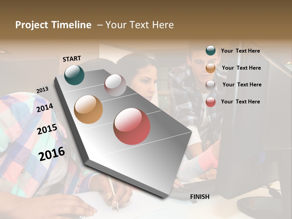 Group Education Trainee PowerPoint Template