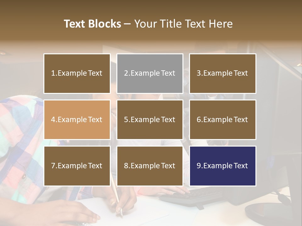 Group Education Trainee PowerPoint Template