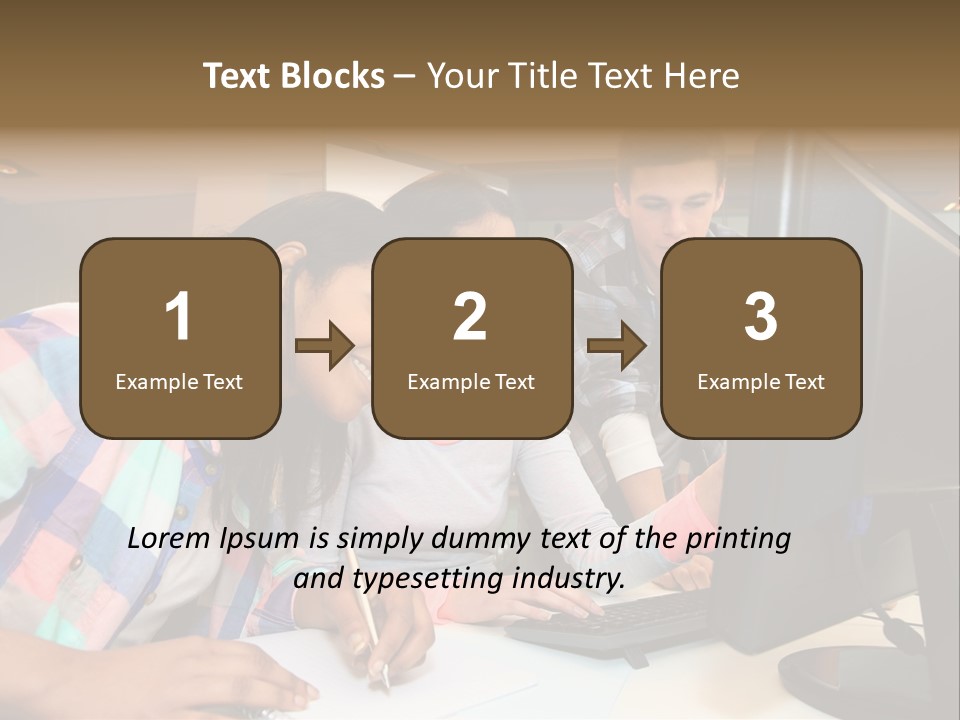 Group Education Trainee PowerPoint Template