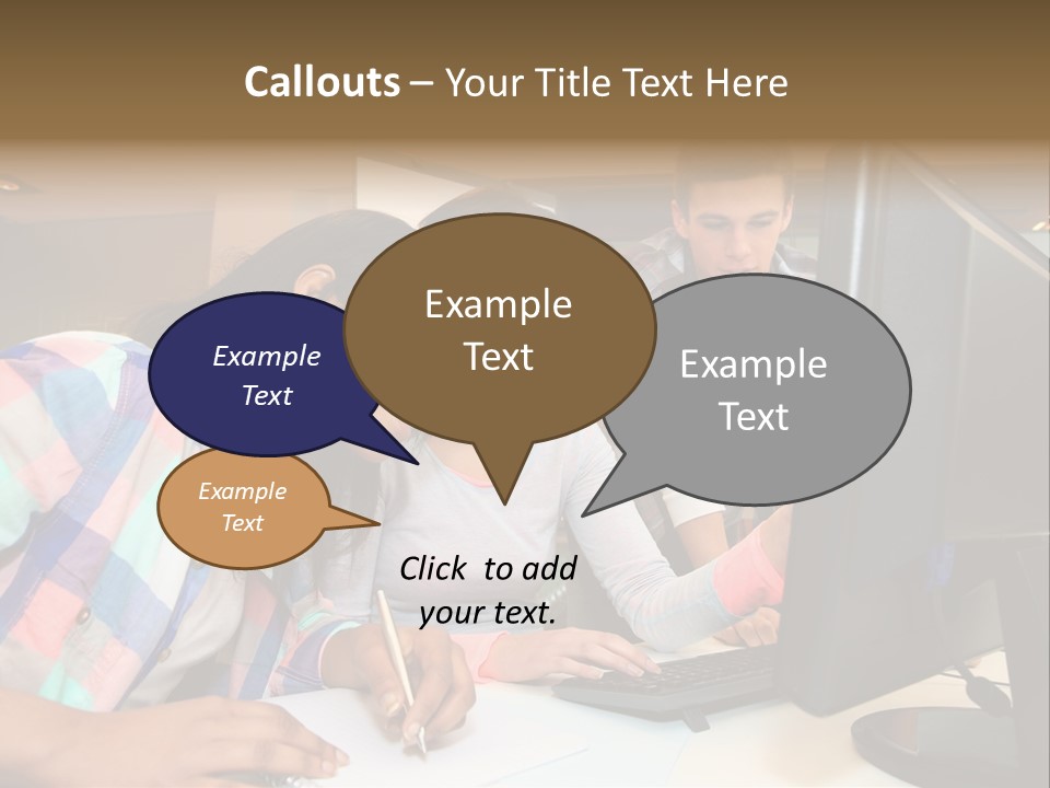Group Education Trainee PowerPoint Template