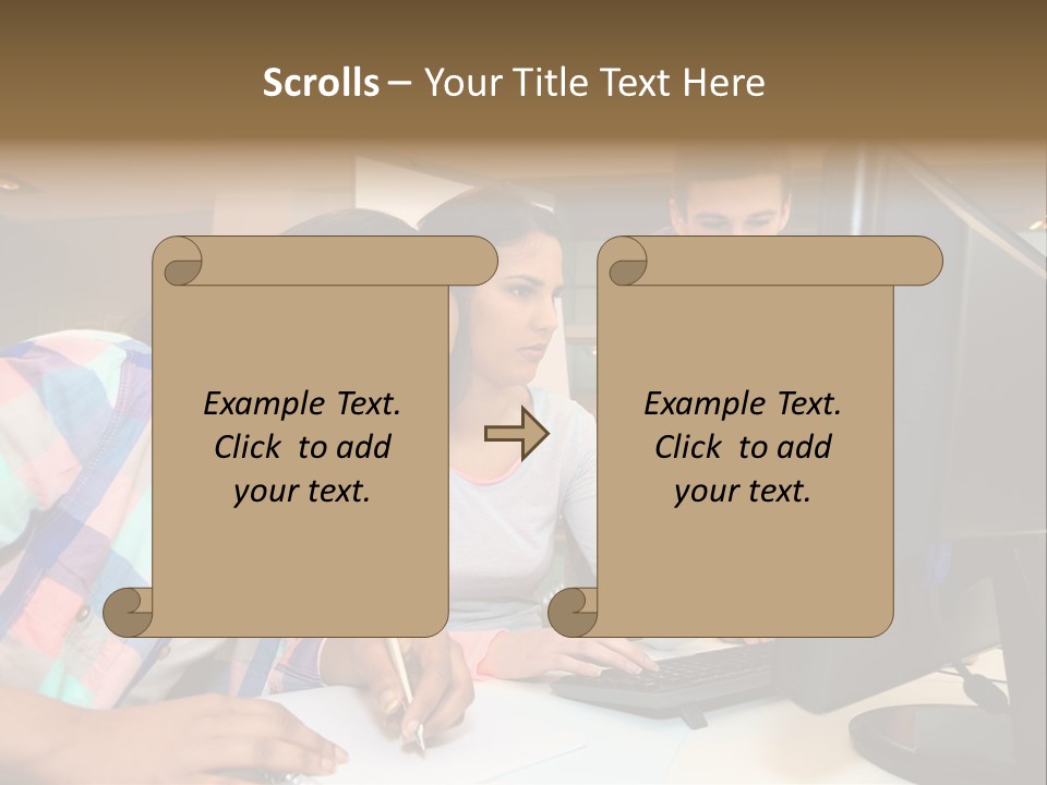 Group Education Trainee PowerPoint Template