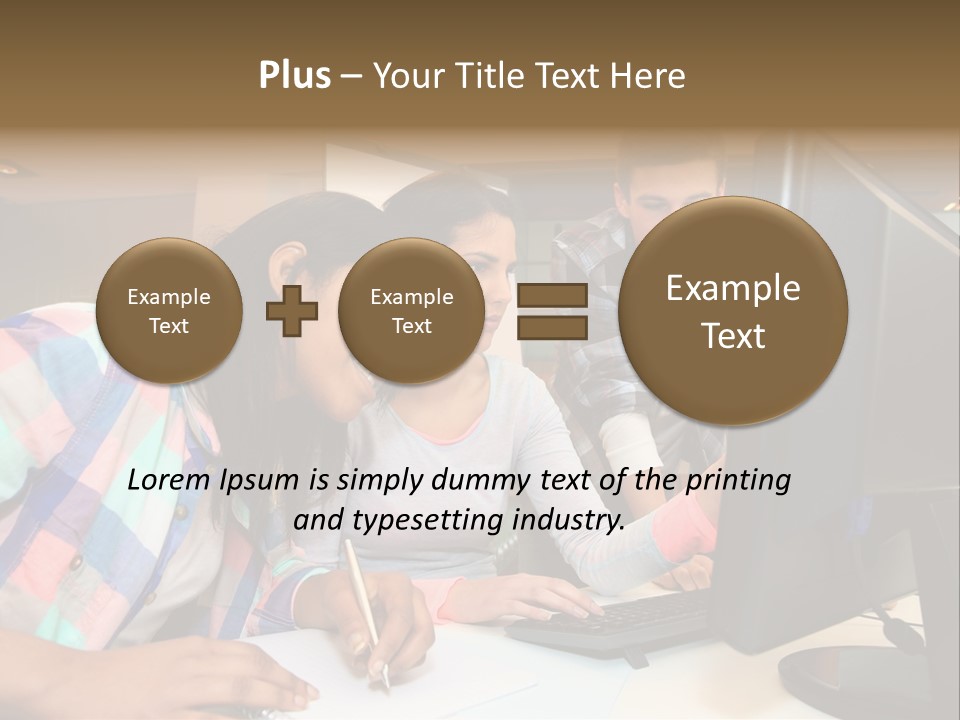 Group Education Trainee PowerPoint Template