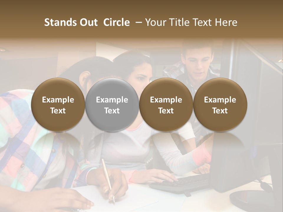 Group Education Trainee PowerPoint Template