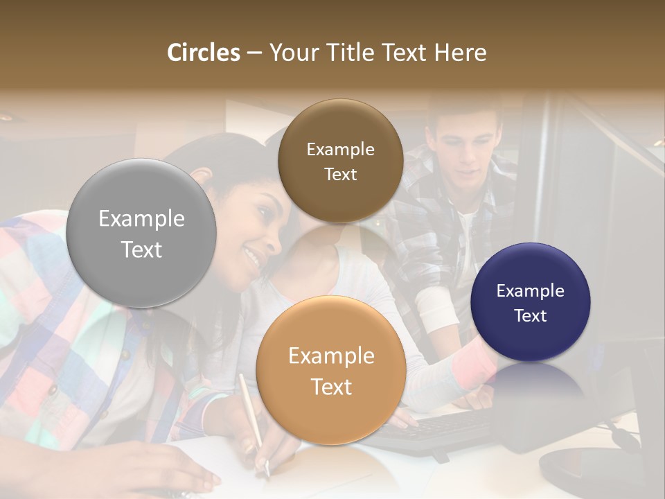 Group Education Trainee PowerPoint Template