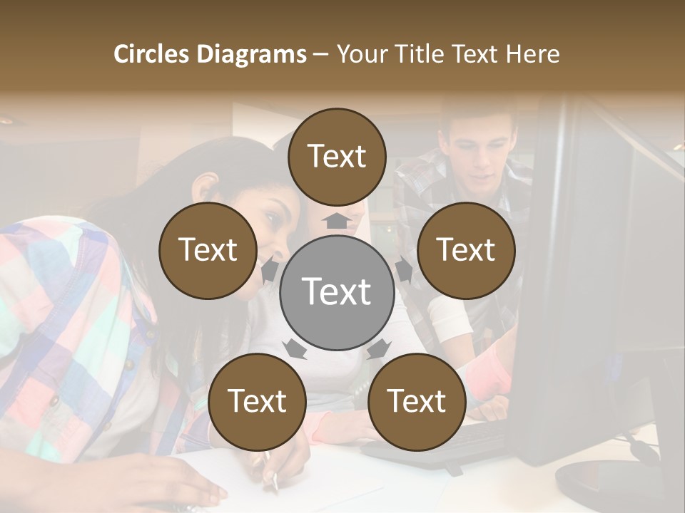 Group Education Trainee PowerPoint Template